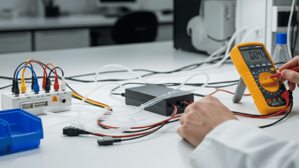 how to test desktop power supply