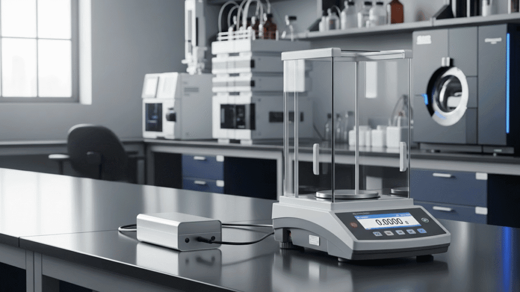 laboratory balance external power supplies