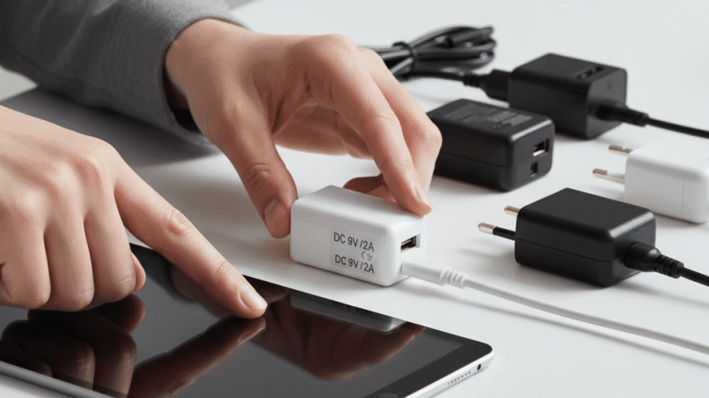 How to choose the appropriate voltage and current of a power adapter