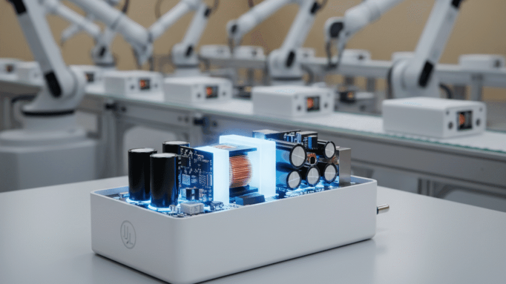 Why does a power adapter affect device stability?