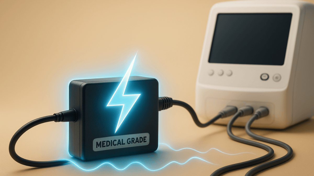 Why does a power adapter affect device stability?