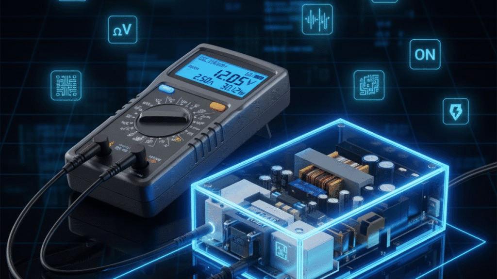 Testing Led Drivers How to Test an LED Driver Power Supply Adapter with a Multimeter ...