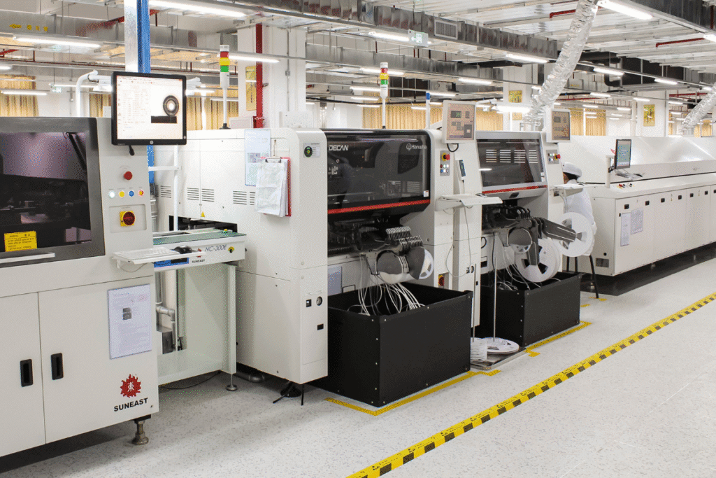 Quankang factory productions line