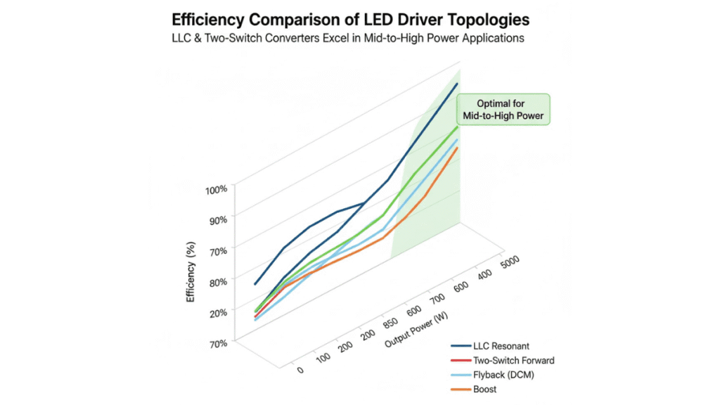 LED driver for desk lamp