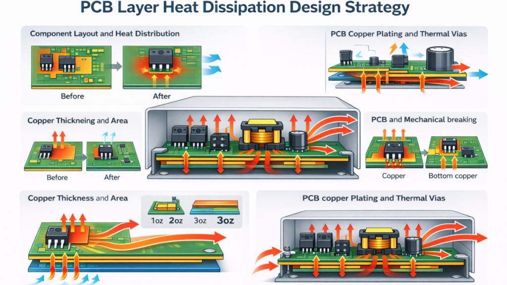 AC-DC power supply thermal design