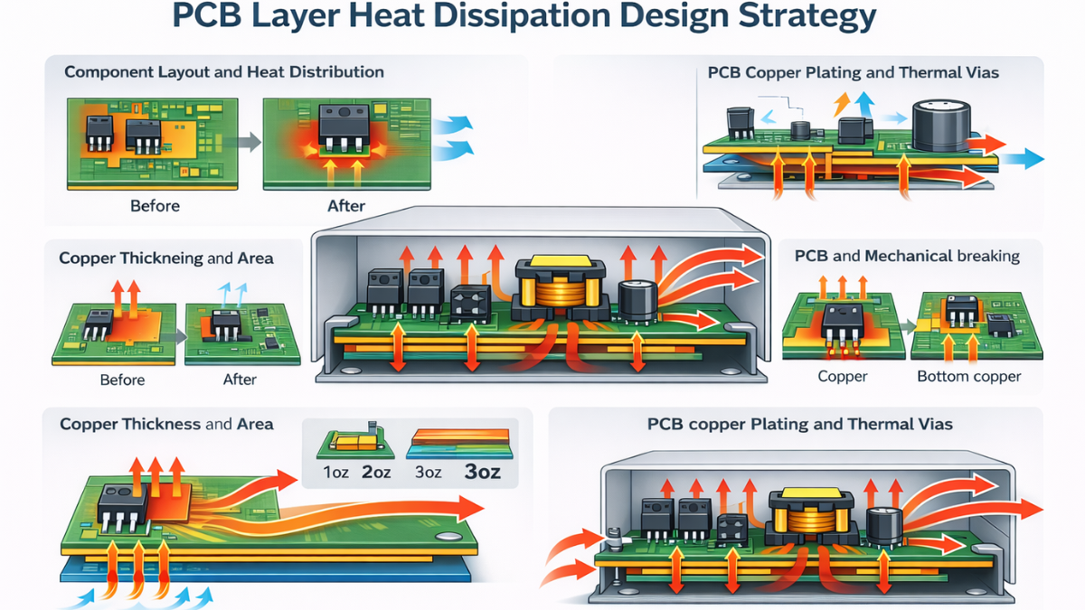 AC-DC power supply thermal design