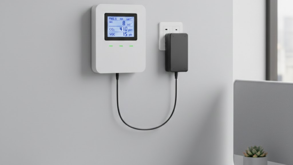 In air quality monitoring equipment, the engineering value of the external switching power supply