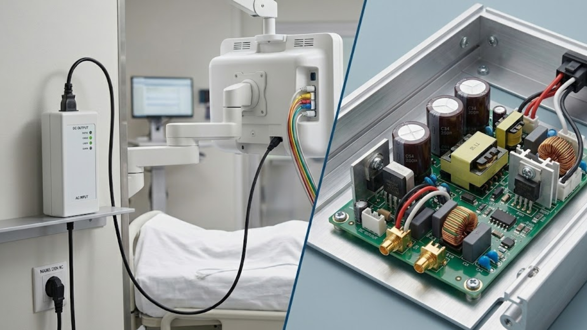 External vs Open Frame Medical Power Supplies