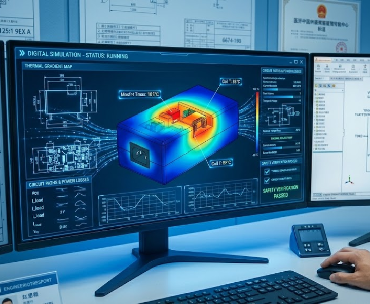 medical desktop power supply Simulation