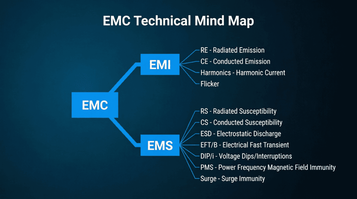 A Brief Overview of EMI, EMS, and EMC