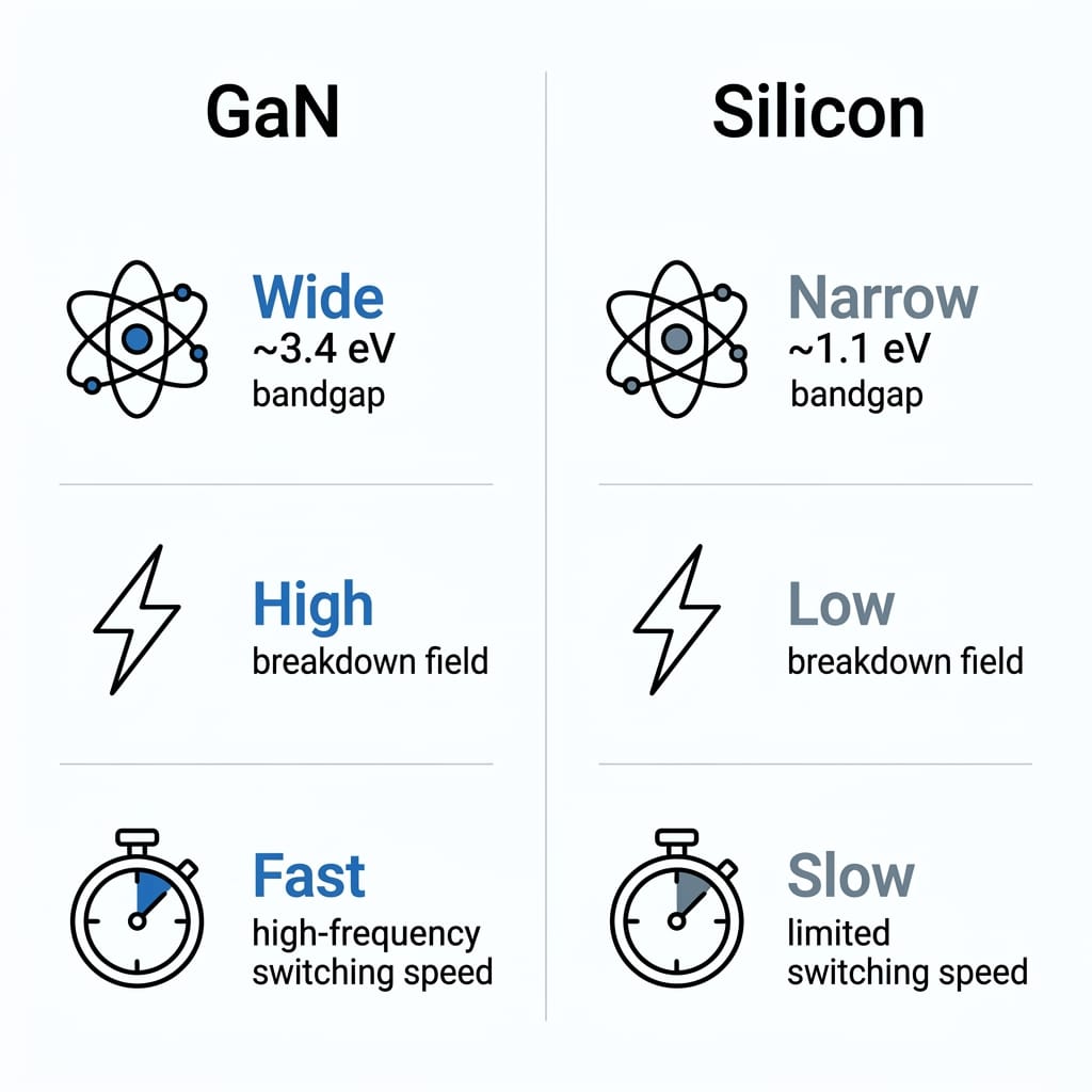 GaN vs. Silicon Comparison