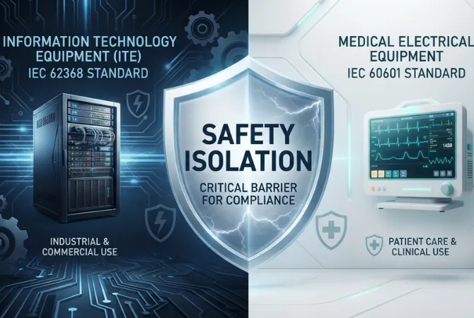 ITE vs. Medical Power Supplies 5 Key Differences You Must Know