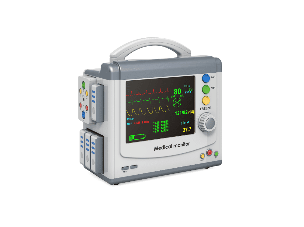 Medical electrical equipment illustration representing IEC 60601 safety and compliance