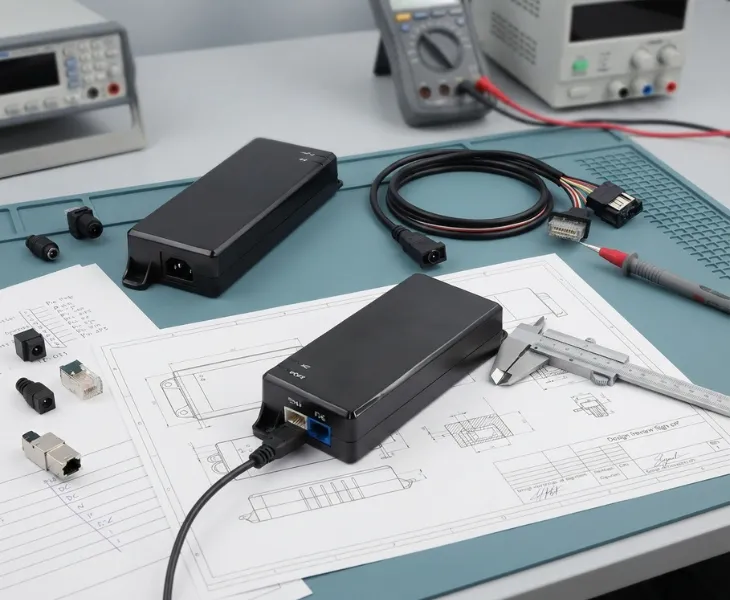 PoE adapter ODM engineering evaluation and customization process