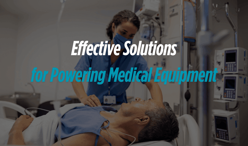 Power Supply Solutions for Patient Connected Medical Equipment