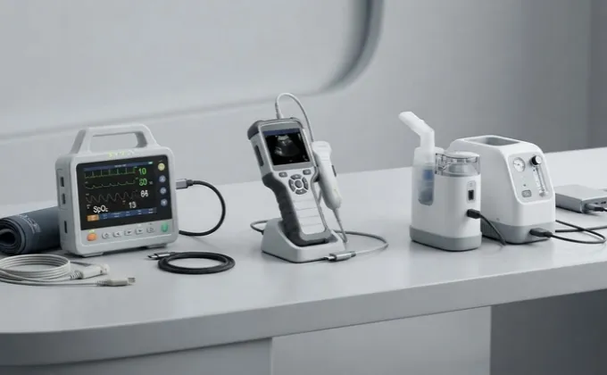 USB C PD power supply solution for portable medical devices and patient monitoring equipment