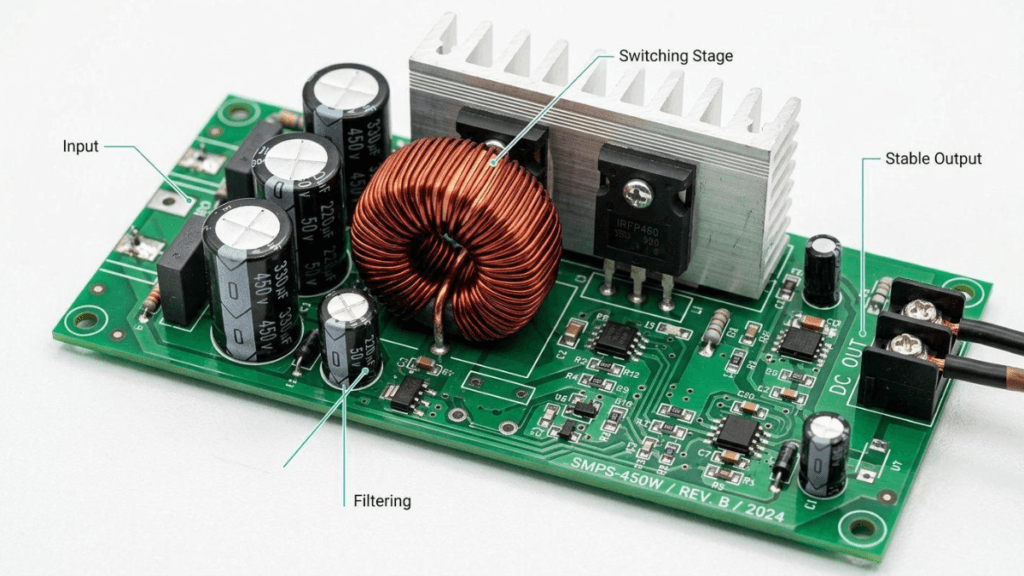 switching mode power supplies work switching mode power supplies work